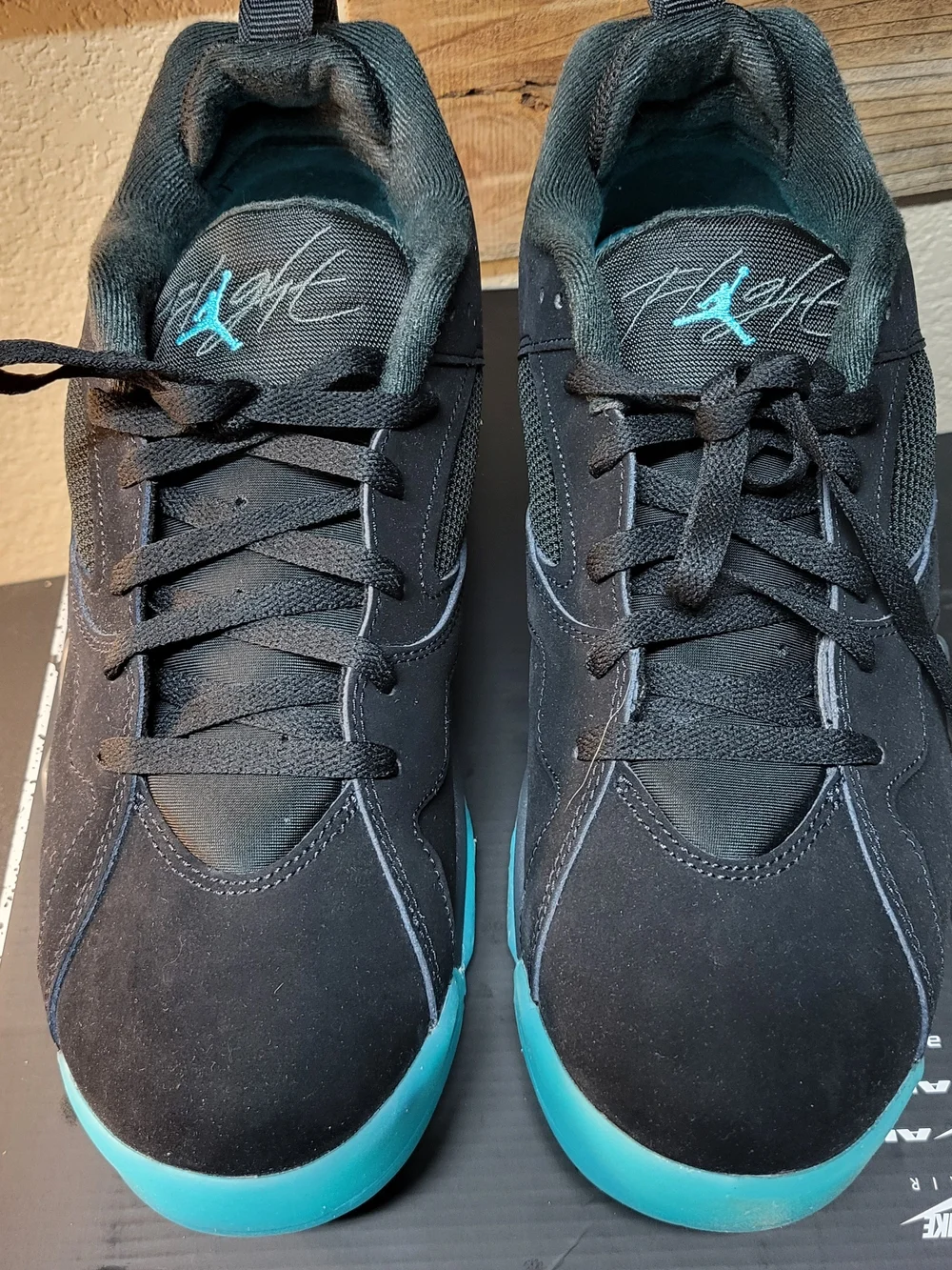 Jordan black teal